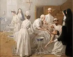 Dr. Hingston's operating room, 1905