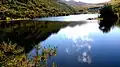 Laguna negra ("black lake")
