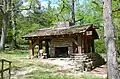 Outdoor fireplace