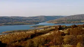 Vlasina Lake near Crna Trava