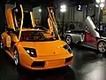 Lamborghini, costs 1.2 million Dirhams (3.6Dhs=1 $US)