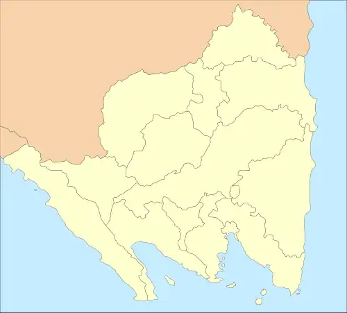 Menggala is located in Lampung