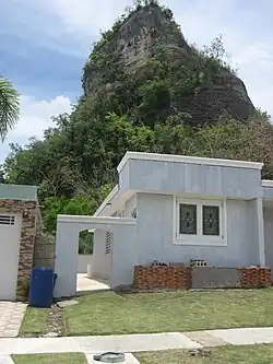 Landmark mountain in Monte Llano