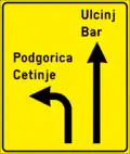 III-202 Lane change with settlement directions