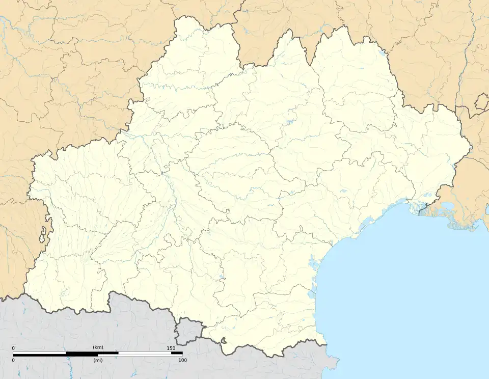 Conques is located in Occitanie