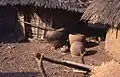 Large clay pot for brewing alcoholic beverage at Iwol.