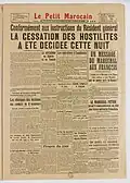 November 11, 1942: Ceasefire Decided Tonight