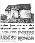 Newspaper article