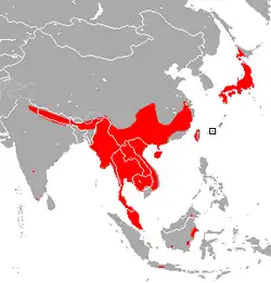 Map of range