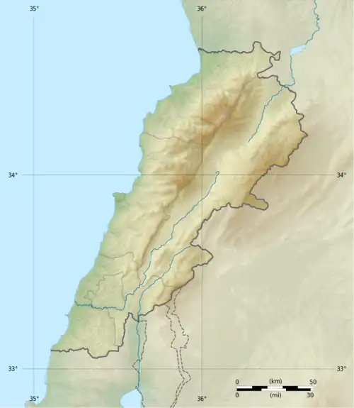 Khallet Michte is located in Lebanon