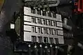 Lego injection mould, upper side