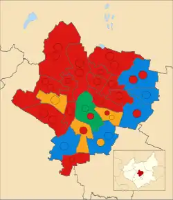 2007 results map