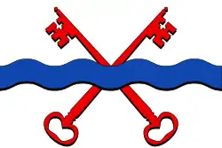 Flag of Leiderdorp