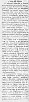 1892 article on Lena Aronsohn