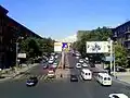 The Liberty Avenue from south to north