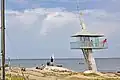 Lifeguard tower in Tylösand