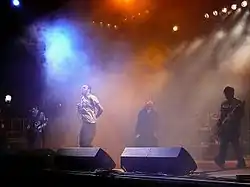 Linea 77 performing in 2008