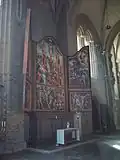 The painting seen in the church in Sweden