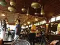 Live bands involving Karaoke are a regular feature at popular restaurants such as this one at Martin's corner (Goa).