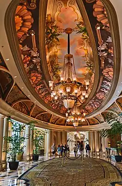 Lobby of the Venezia tower
