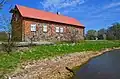 Pāvilosta Local History Museum. The oldest building in the town