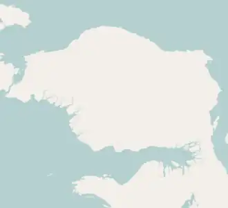 Wowei River is located in Bird's Head Peninsula
