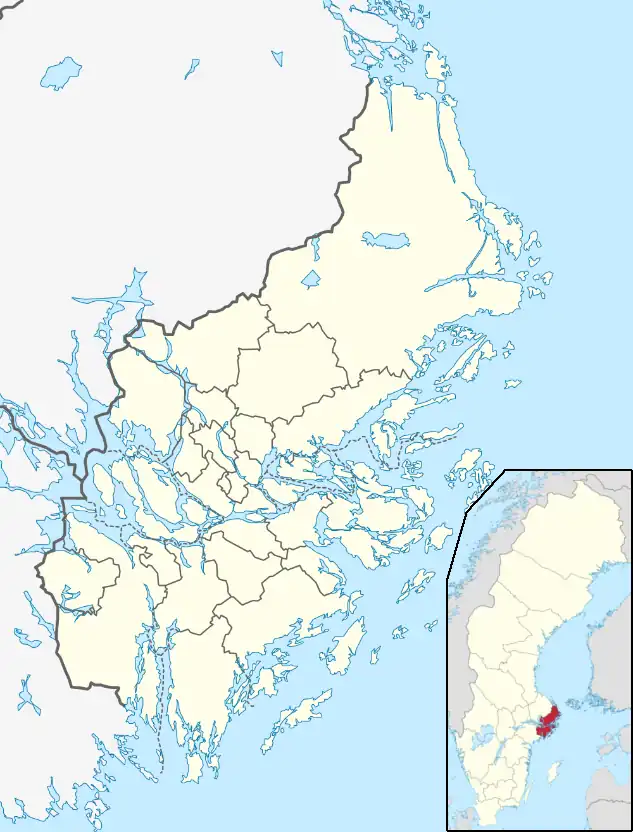 Slagsta is located in Stockholm