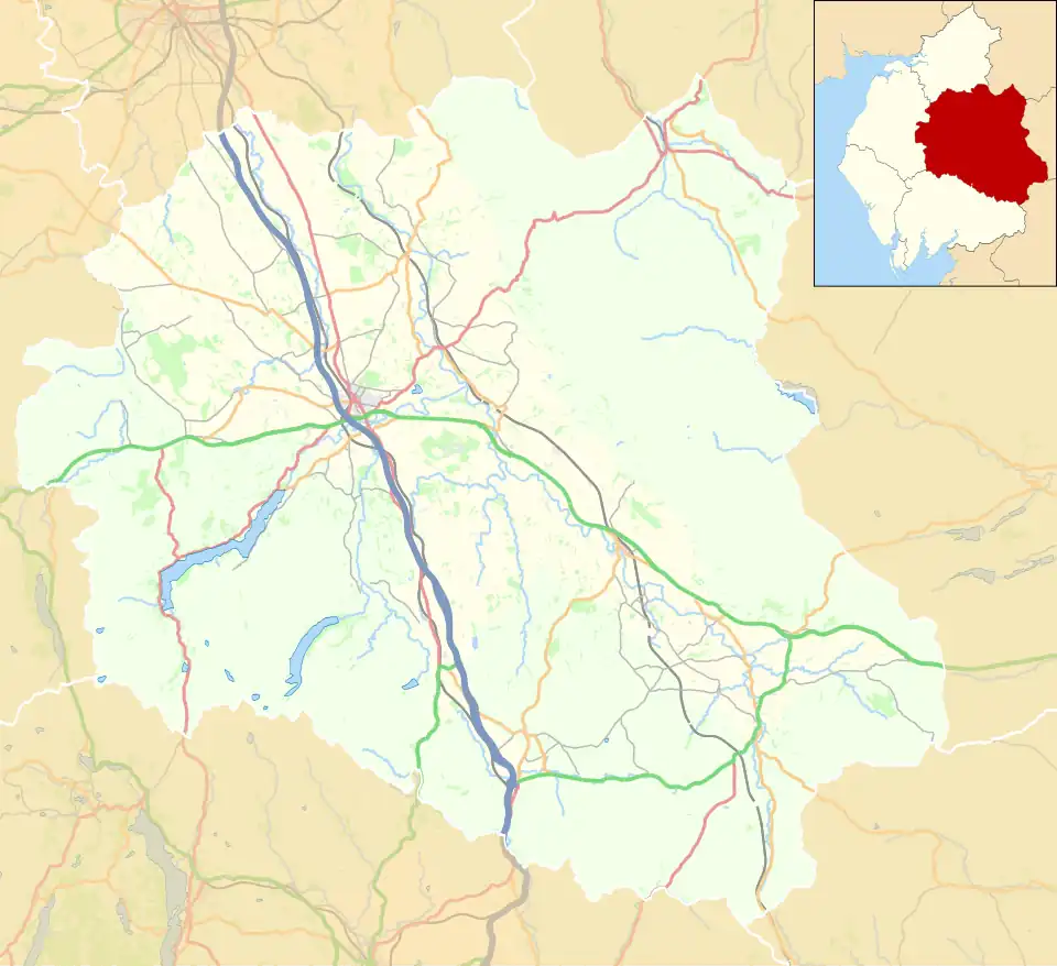 Little Ormside is located in the former Eden District