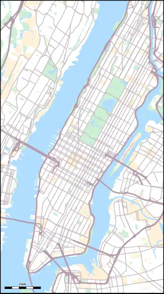 The intersection of Third Avenue and 110th Street is located in northeast Manhattan, New York City