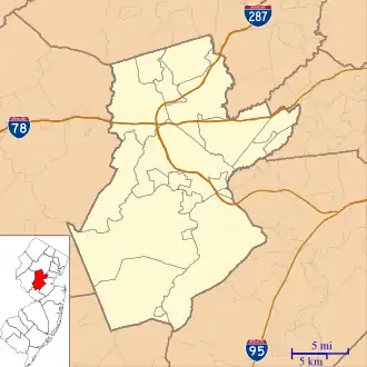 Old Dutch Parsonage is located in Somerset County, New Jersey
