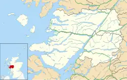 Polloch is located in Lochaber