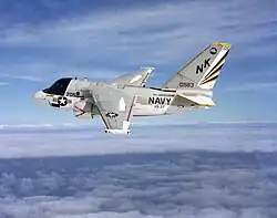 an S-3A Viking of VS-37 assigned to Carrier Air Wing 14 in 1986.