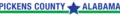 Official logo of Pickens County