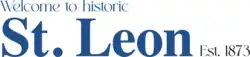 Official logo of St. Leon, Indiana