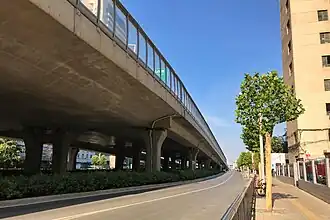 Longhai Expressway near Gongren Road