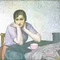 Louise belle femme or Louise Pretty Woman, Étaples, Quentovic Museum (in French).[78] The model was Louise Perrault.[28]