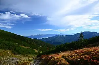 Hiking in Low Tatras in the summer