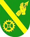 Coat of arms of Lužec nad Vltavou