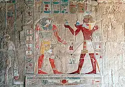 Hieroglyphic decorations