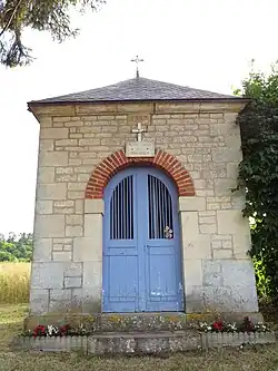 The chapel of Notre-Dame-des malades in Luzy-Saint-Martin
