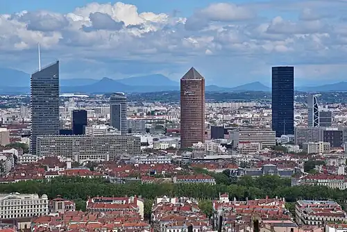 View of La Part-Dieu in 2023
