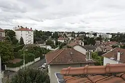Montchat: quartier pavillonnaire in east Lyon. 2016.