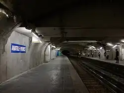 Platforms prior renovation
