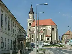 The town centre