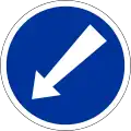 341.1 Keep left