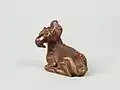 Bronze qilin paperweight (Ming dynasty, c. 15th century)