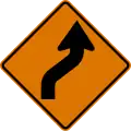 CW1-4R Single lane shift (right)