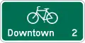 D2-1a Bicycle Distance (1-line)