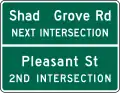 D3-2 Advance street name (4-lines)