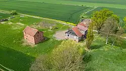 Old farm in Małe Walichnowy